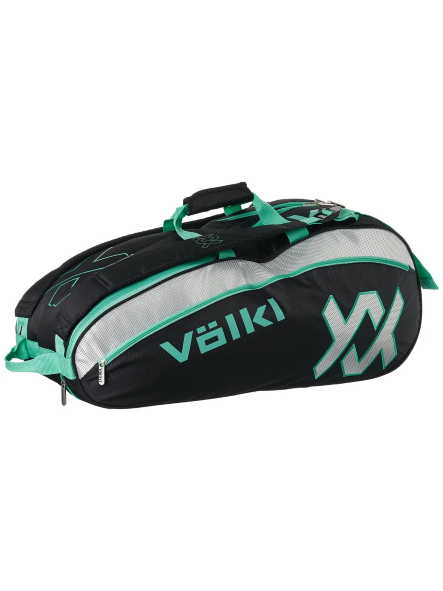 Bolso Tour Combi Black/Turquoise/Silver