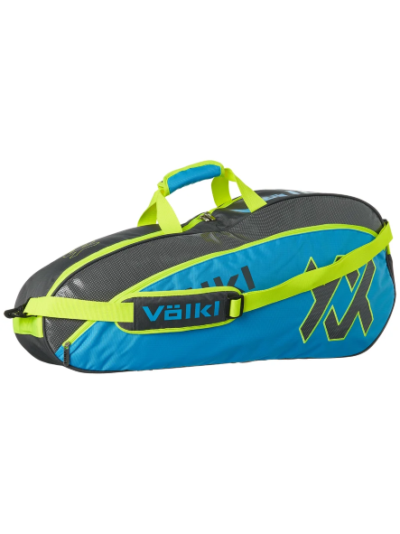 Bolso Tour Pro Bag Pequeño 2/3 Raquetas Charcoal/Neon Blue/Neon Yellow